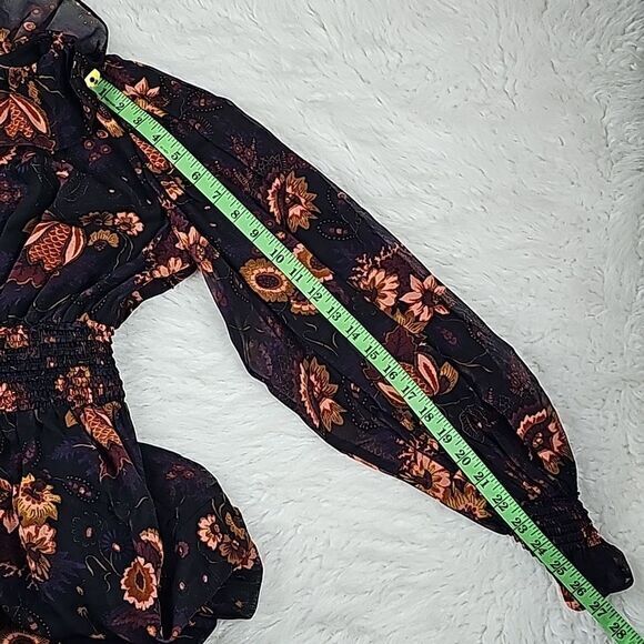 Ulla Johnson Adara Tiered-Ruffle Mini Silk Dress in Valerian NWT Size 4 - Picture 10 of 10